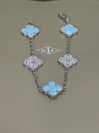 Van Cleef & Arpels Vintage Alhambra Turquoise Bracelet