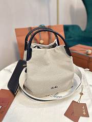 Loro Piana Large Bale bag  Cotton, Linen - 1