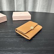 Miu Miu Brown Leather Coin Wallet - 5