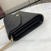 Gucci GG chain wallet Black GG leather - 3