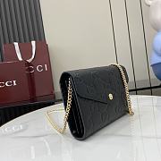 Gucci GG chain wallet Black GG leather - 2