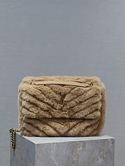 YSl Niki Medium shearling shoulder bag 28×20.5×8.5cm - 1