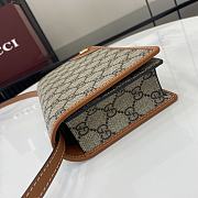 Gucci GG Emblem super mini shoulder bag 20x12.5x5cm - 6