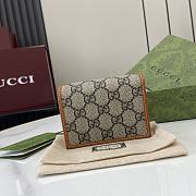 Gucci GG Emblem mini wallet 11x8.5x3cm - 2