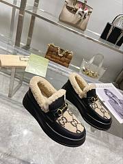 Gucci Shearling Jumbo GG Loafers 2 colors - 1