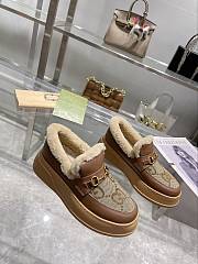 Gucci Shearling Jumbo GG Loafers 2 colors - 2