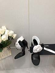 Chanel Flower Heels - 5