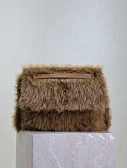 YSL NIKI large in shearling 32 X 23 X 9 CM  - 1