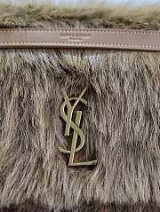 YSL NIKI large in shearling 32 X 23 X 9 CM  - 5