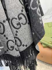 Gucci Ponchos grey 145x185cm  - 6