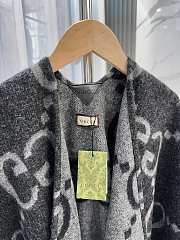 Gucci Ponchos grey 145x185cm  - 2