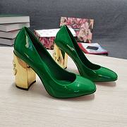 DOLCE & GABBANA Decollete Vernice Pumps - 3