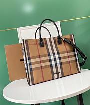 BURBERRY Denny checked tote bag 45/34/19cm - 2