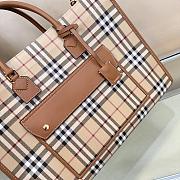 Burberry Medium Freya Tote Brown 40 x 16x 30cm - 3