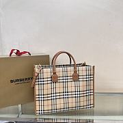 Burberry Medium Freya Tote Brown 40 x 16x 30cm - 2