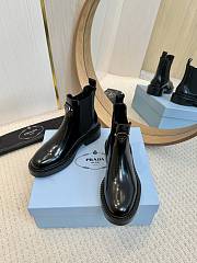 Prada Black Chelsea Short Boots - 6