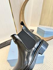 Prada Black Chelsea Short Boots - 4