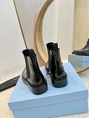 Prada Black Chelsea Short Boots - 3