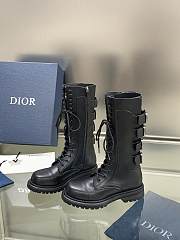 Dior Diorebel Boot Black Brushed Calfskin - 1