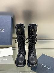 Dior Diorebel Boot Black Brushed Calfskin - 6