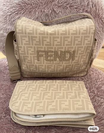 Fendi Changing Bag Leather And Nylon Bag