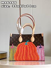 Louis Vuitton Onthego MM x Yayoi Kusama Pumpkin  - 1