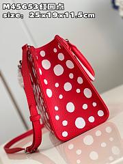 Louis Vuitton Onthego PM Yayoi Kusama Dot Red - 4