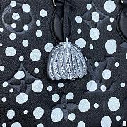 Louis Vuitton Onthego MM Yayoi Kusama Black Dot - 5