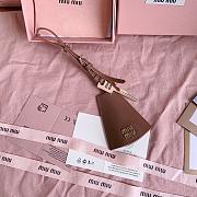 Miu Miu Leather trick Brown - 1