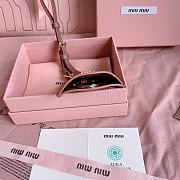 Miu Miu Leather trick Brown - 4