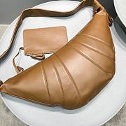 Lemaire Brown Croissant Bag  - 2