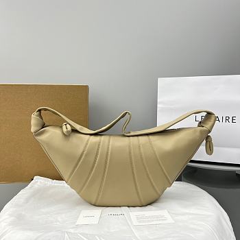 Lemaire Beige Croissant Bag