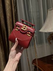 Balmain B-Buzz Mini 12 leather bag  - 2