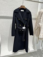 Dior Black Belted Trench Coat - 1