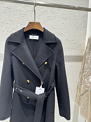 Dior Black Belted Trench Coat - 4