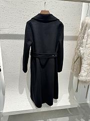 Dior Black Belted Trench Coat - 2