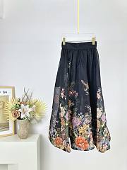 	 Zimmerman Flower Dress In Black - 3