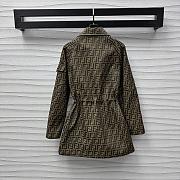 Fendi Jacket Brown canvas Go-To jacket - 2