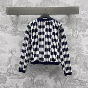 Chanel Navy Cardigan - 5