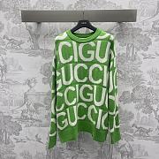 Gucci logo-intarsia wool jumper Gucci - 1