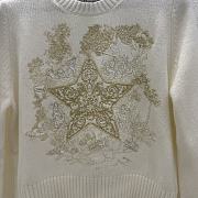 Dior White Cashmere Sweater - 6