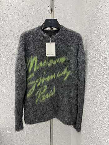 Givenchy Maison Logo Sweater in Mohair