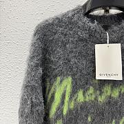 Givenchy Maison Logo Sweater in Mohair - 3