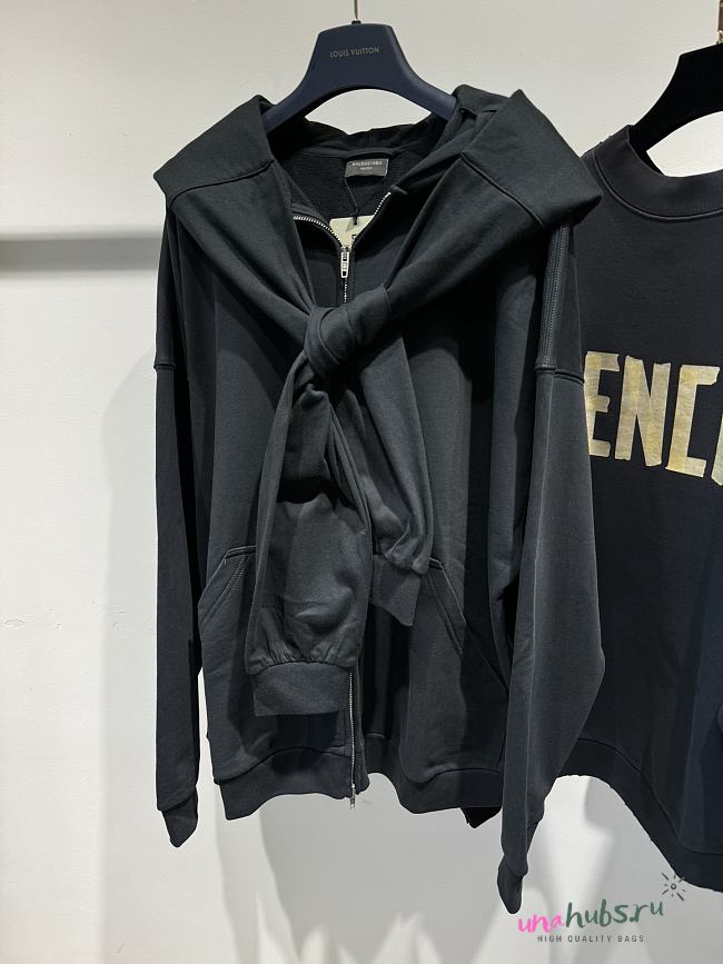 Balenciaga Black Hoodie Knot - 1