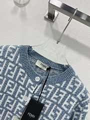 Fendi FF Blue Cardigan - 4