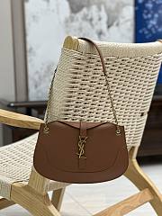 YSL Sienna Brown Shoulder Bag 31×26×6cm - 1