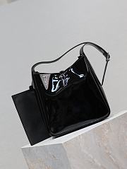 YSl Hobo Patent Black Bag  - 3