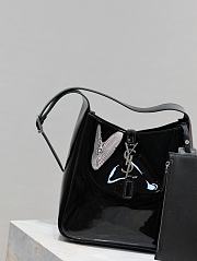 YSl Hobo Patent Black Bag  - 5