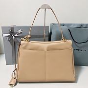 Balenciaga Rodeo Large Bag In Beige - 39.8x29.9x12.9cm - 4