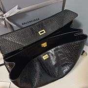 Balenciaga Rodeo Large Bag Crocodile - 39.8x29.9x12.9cm - 3